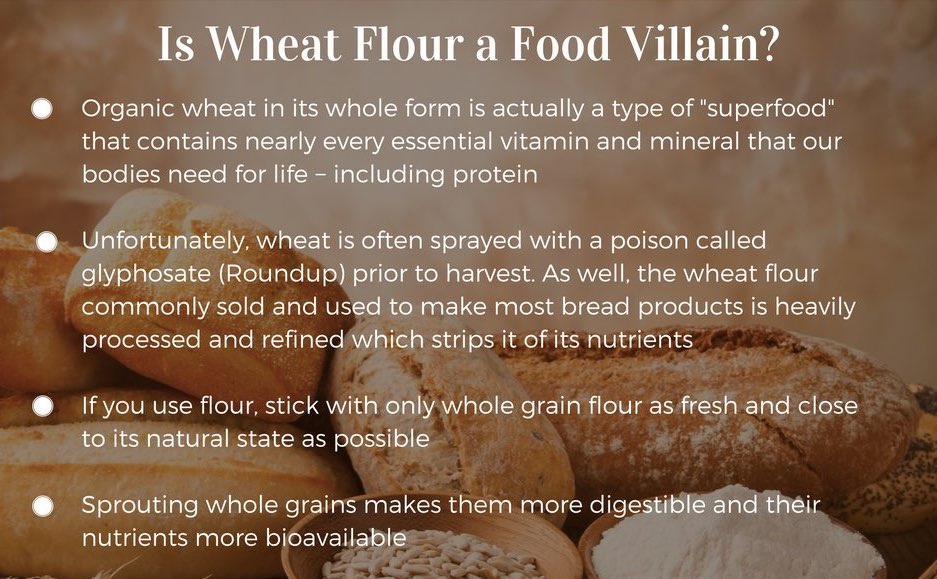 wheat flour is serial killer in your food cancer